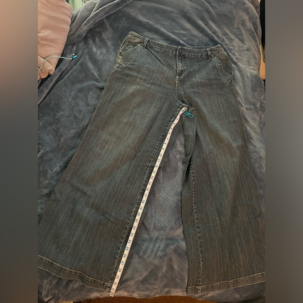 Venezia wide leg jeans - plus size 20